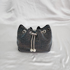 Sequence Beaded Sling Purse - Black Multicolour