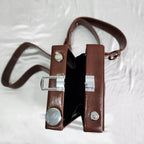 Vintage Style Camera Sling Bag - Brown