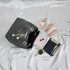 Sequence Beaded Sling Purse - Black Multicolour