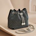 Sequence Beaded Sling Purse - Black Multicolour