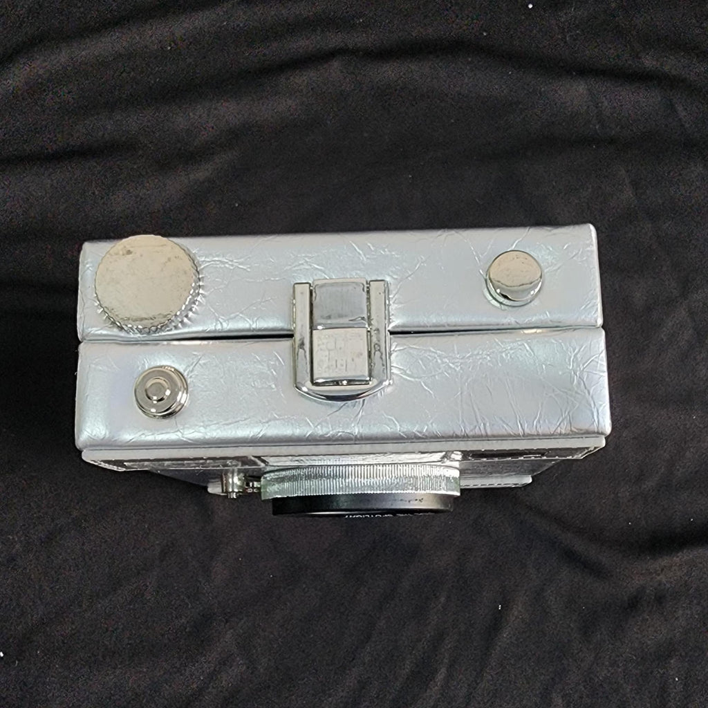 Camera Look Vintage Sling Bag - Silver
