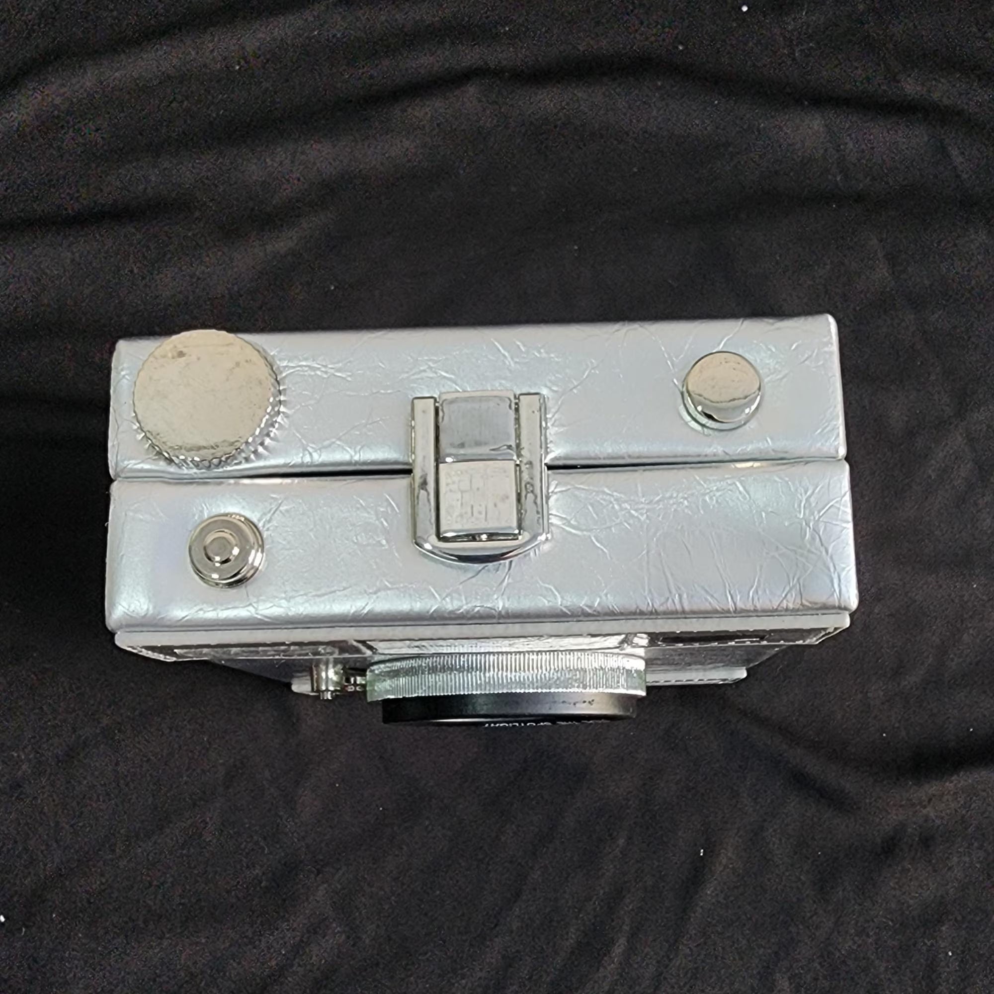 Camera Look Vintage Sling Bag - Silver
