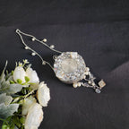 Silver Mini Clutch Purse for women