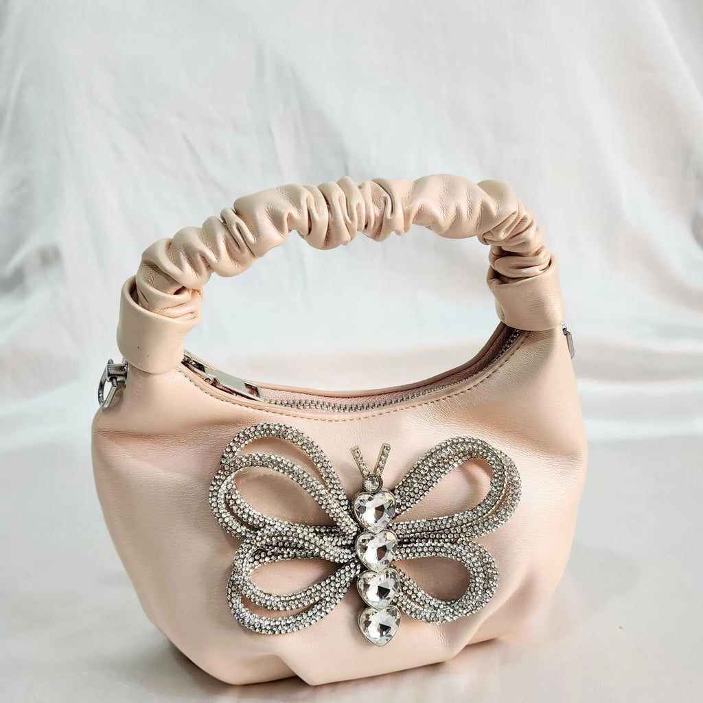 Crystal Beaded Sling - Pink