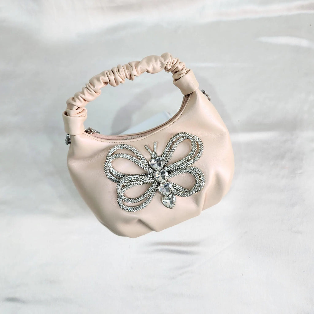 Crystal Beaded Sling - Pink