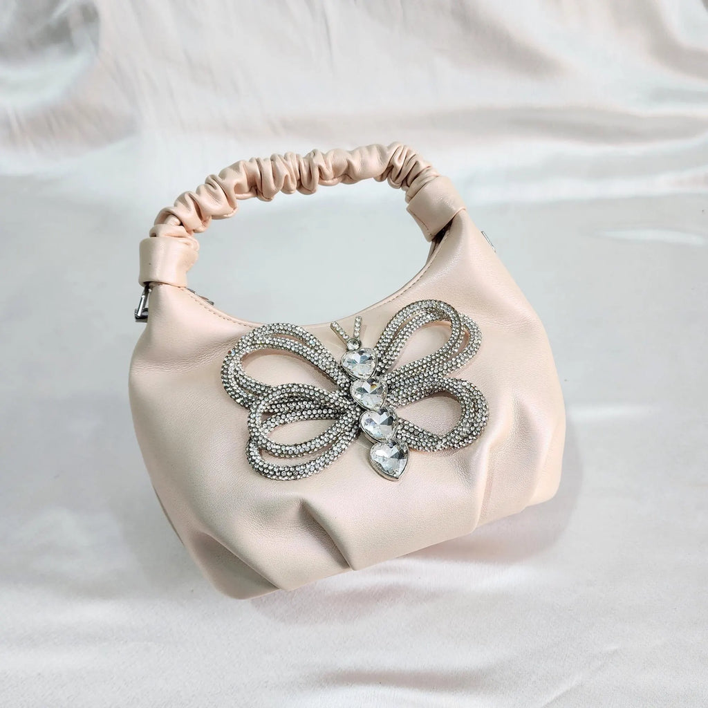 Crystal Beaded Sling - Pink