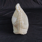 Ivory Pearl Beaded Bag Wedding Clutch