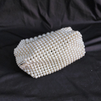 Ivory Pearl Beaded Bag Wedding Clutch